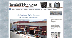 Desktop Screenshot of bullfrogspasogden.com
